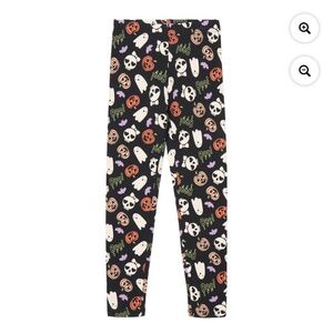 Way To Celebrate Girl’s Halloween Print Leggings Size  XL (14-16) NWT